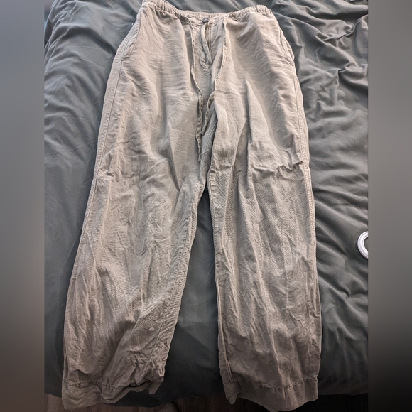 Zara linen blend barrel pants - Picture 5 of 7
